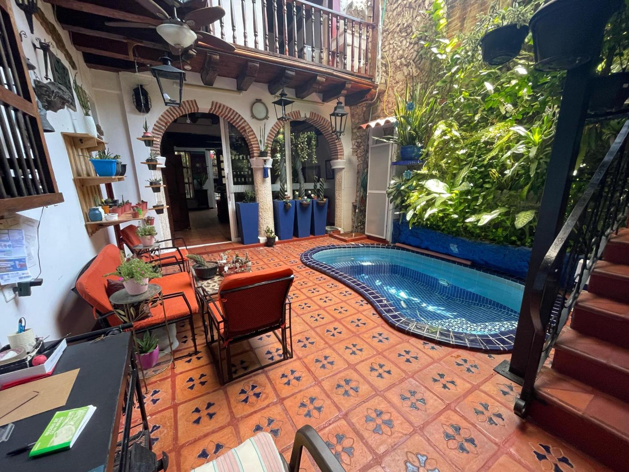 Casa Colonial Serrezuela Cartagena ภายนอก รูปภาพ